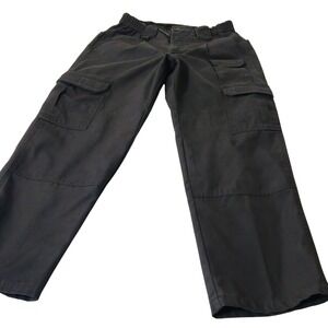 Propper Cargo Pants Mens 30/30 Black Tactical Utility Work Trousers